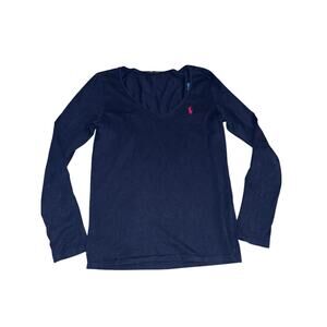 Ralph Lauren Long Sleeve V Neck Tee